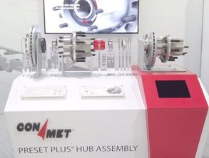 电驱与智能轮毂双星闪耀——康迈亮相北美商用车展